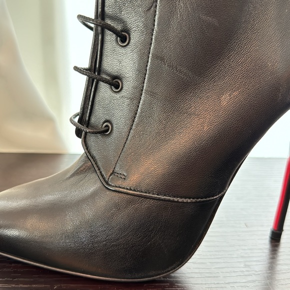Christian Louboutin | Lace Up Stiletto Boots - Picture 10 of 12